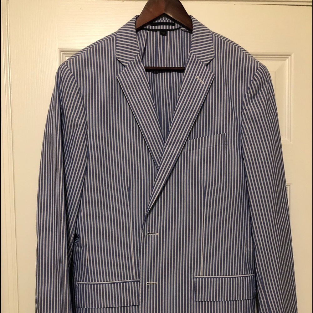 J Crew Ludlow 100% Cotton Blazer size 42R
